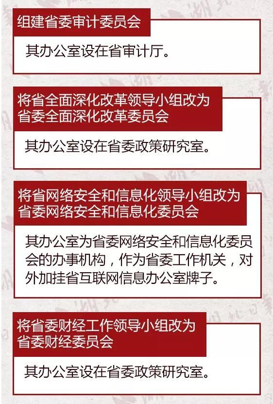 重磅！湖北省公布省級機構改革方案